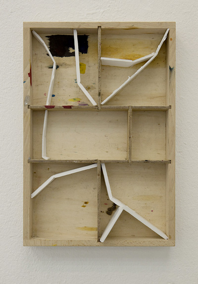 Paintbox 36 x 24,5 cm,  Wood / foamboard, 2009